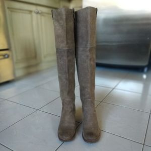 Knee high Report suede boots